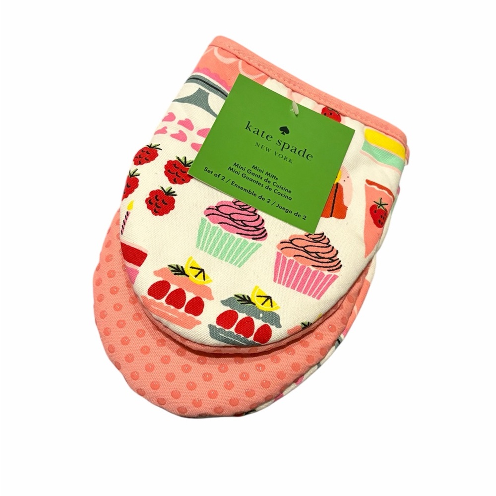 🍓 Bundle: Kate Spade Kitchen Towels & Mitts - Picture 6 of 6